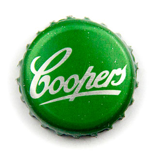 Coopers green crown cap