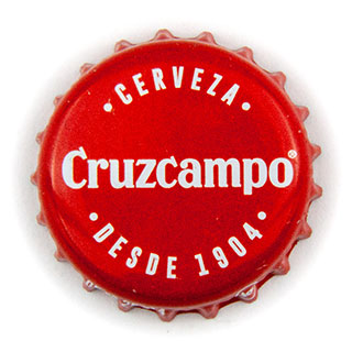 Cruzcampo crown cap