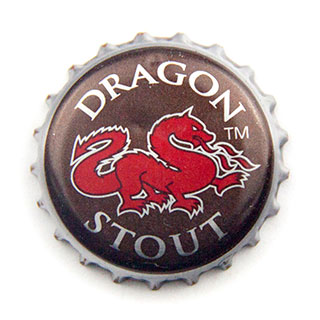 Dragon Stout crown cap