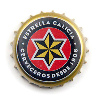 Estrella Galicia crown cap