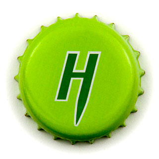 Hooch green crown cap