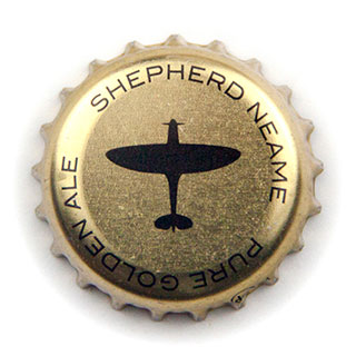 Shepherd Neame Spitfire Gold crown cap