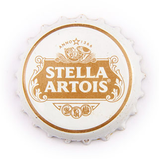 Stella Artois gold crown cap